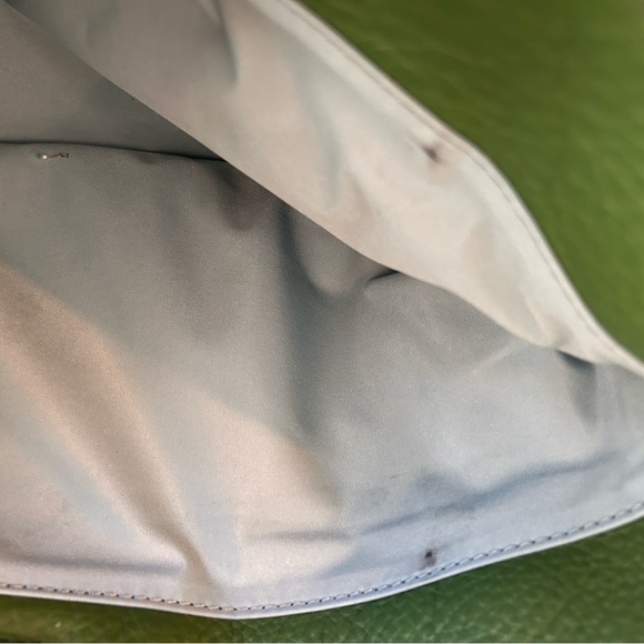 RARE COLE HAAN Village pebbled leather in kelly green. Oversized! 16 x 8 x 6. - Picture 10 of 10